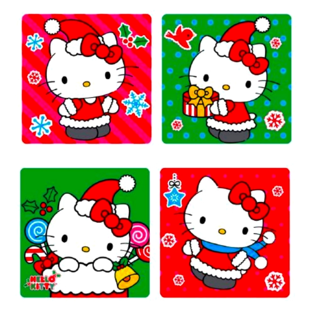 Hello Kitty Holiday Coasters NWT
